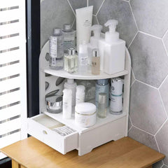 Makeup Floor Corner Organizer Rack - waseeh.com