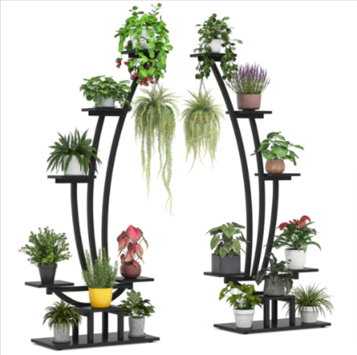 ARA Curved Plant Shelve Rack Decor - waseeh.com