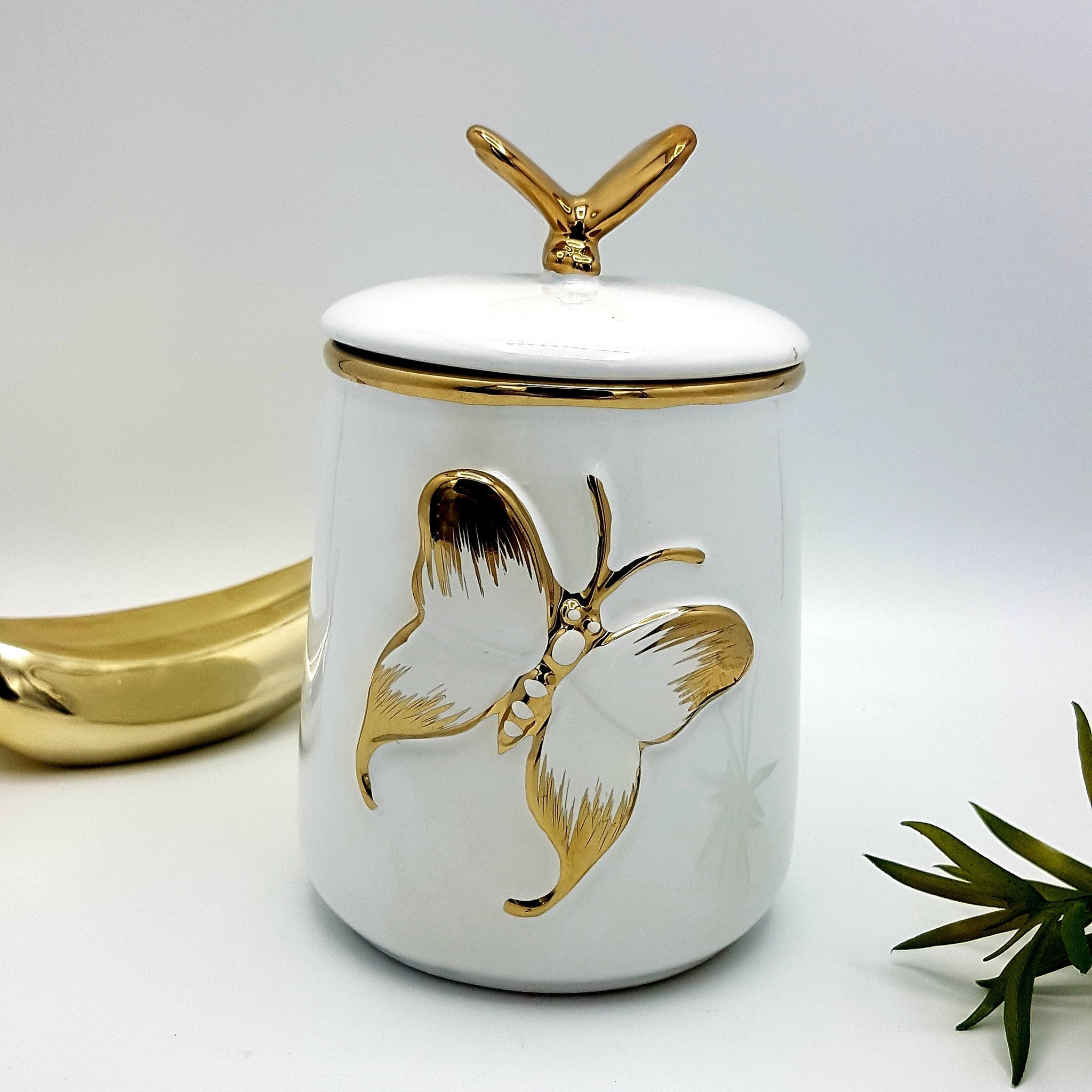 Butterfly Candy Jar - waseeh.com