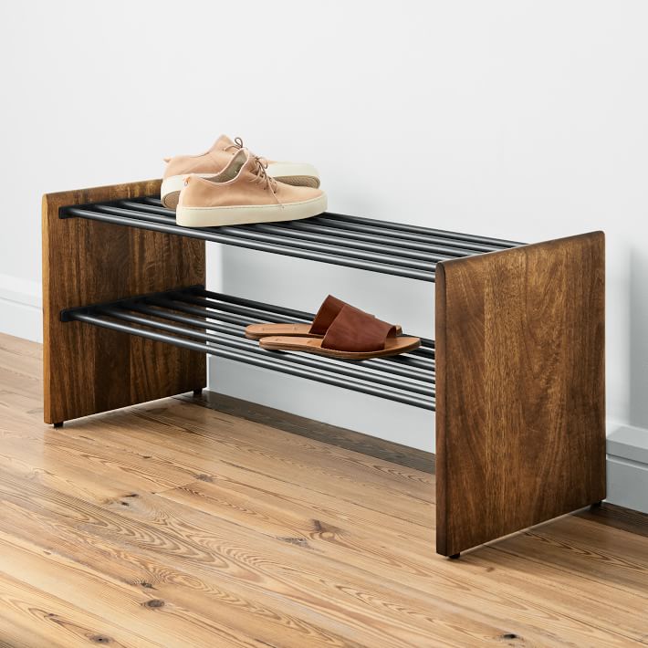 Burnt Anton Shoe Storage Organizer Rack - waseeh.com