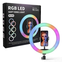 26CM MJ26 10.2 RGB LED SOFT RING LIGHT