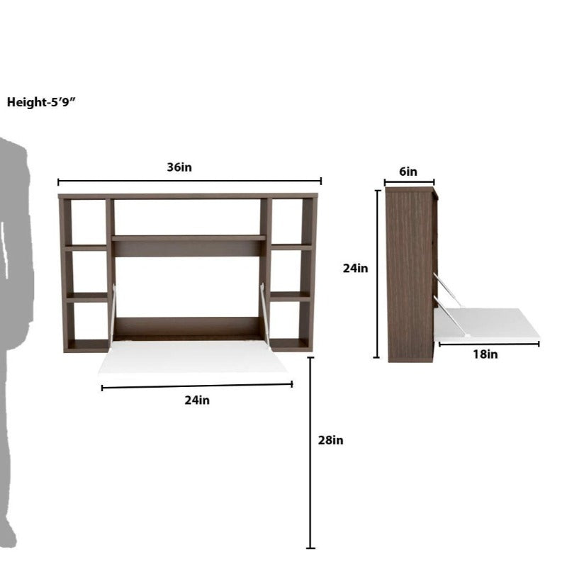 Wall Mounted Work Floating Rack Shelve - waseeh.com