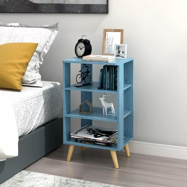 Dueatib End Table Storage Cabinet Side Table