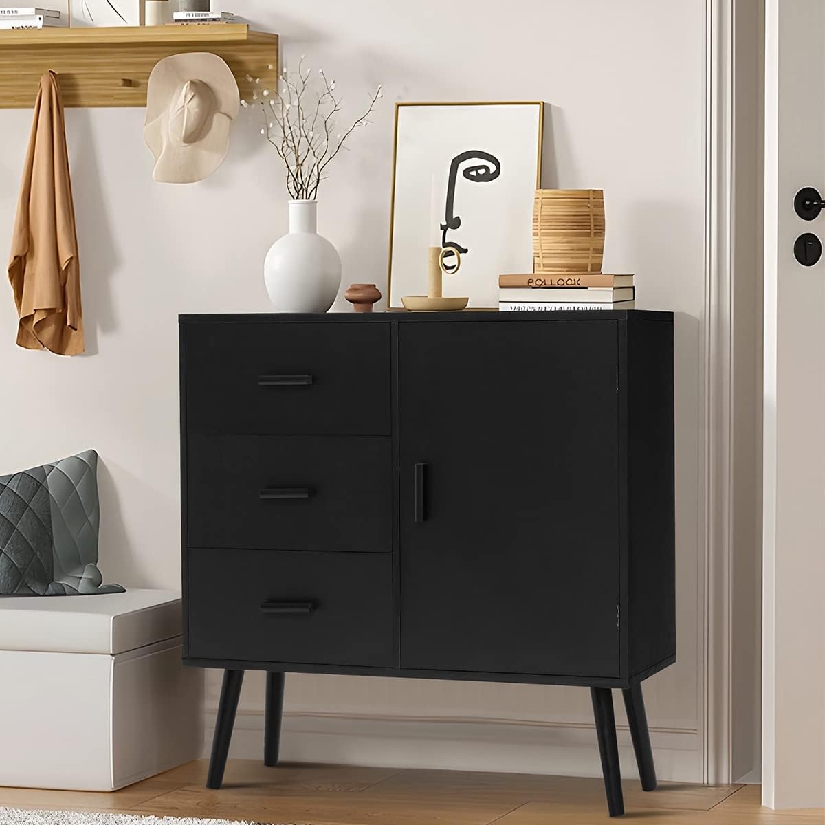 Shrewd Living Dining Bedroom Bathroom Storage Hallway Cabinet