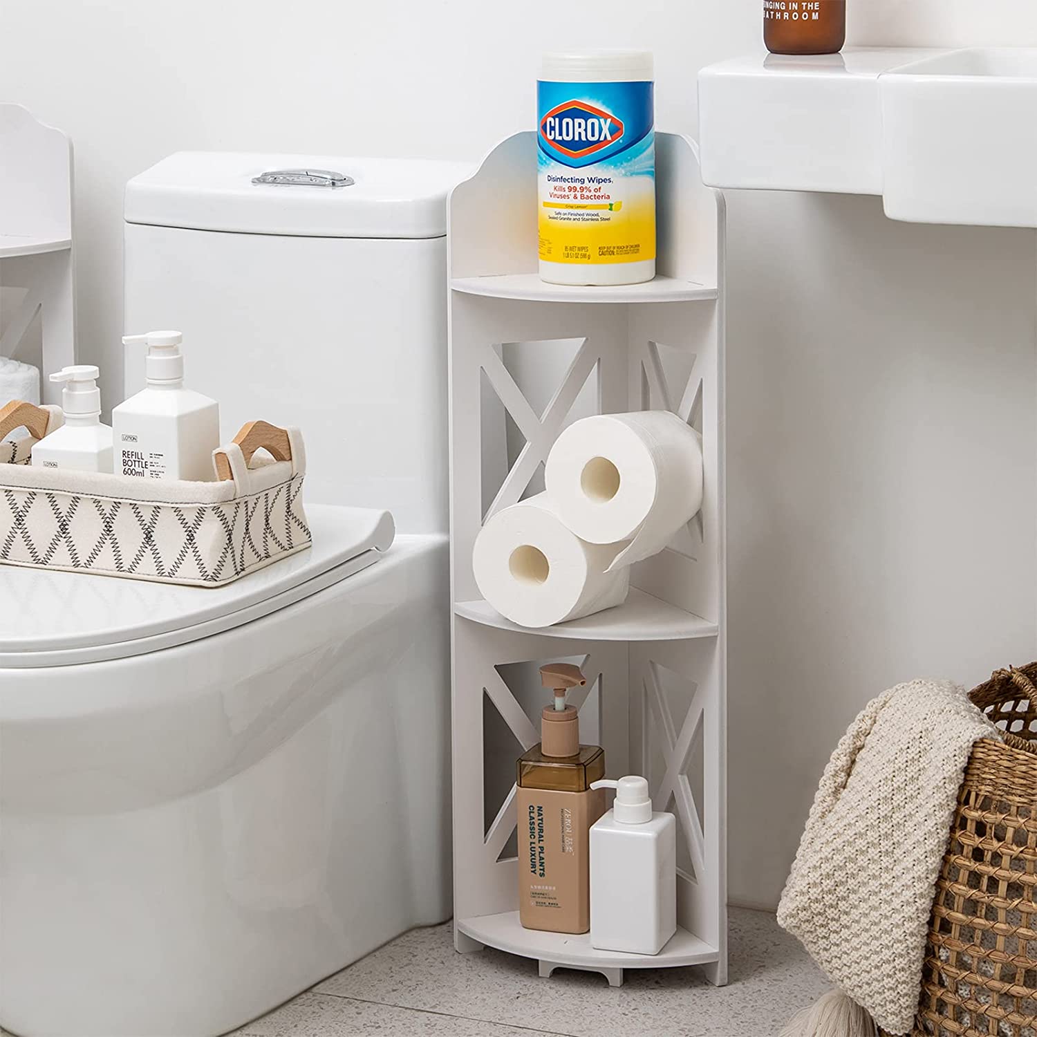 Bathroom Corner Rack - waseeh.com