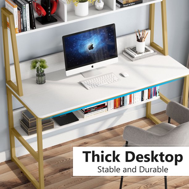 AJAX Bedroom Office Computer Work Desk Organizer Table - waseeh.com