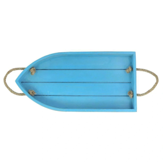 Hang In Boat Solid Wood Kitchen Serving Tray - waseeh.com