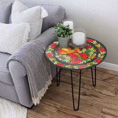 The Roosters Living Lounge Center Side Hairpin Coffee Table - waseeh.com