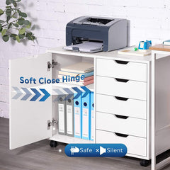 Cucrella Drawer Home Office Cabinet Drawer Trolley - waseeh.com