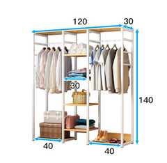 Galaxy Wardrobe Cloth Shoe Coat Organizer Rack - waseeh.com