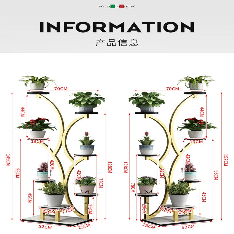 Fancy Wings Plant Shelve Rack Decor - waseeh.com