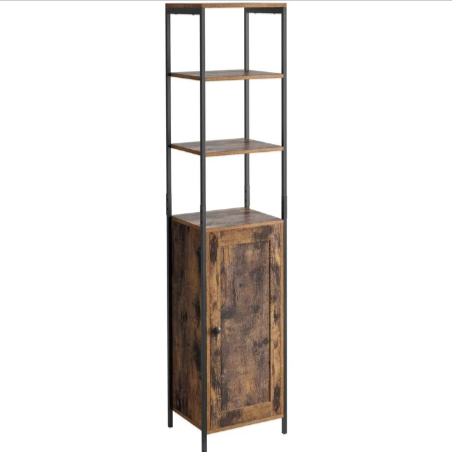 Leigh Freestanding Kitchen Bathroom Organizer Cabinet Rack - waseeh.com