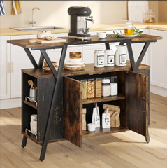 Linneman Kitchen Island Organizer Rack - waseeh.com