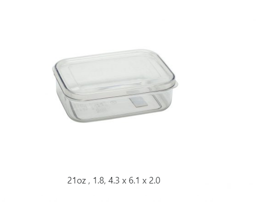 Lustroware  Micro Clear Food Boxes - waseeh.com