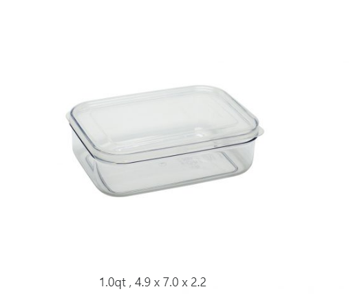 Lustroware  Micro Clear Food Boxes - waseeh.com