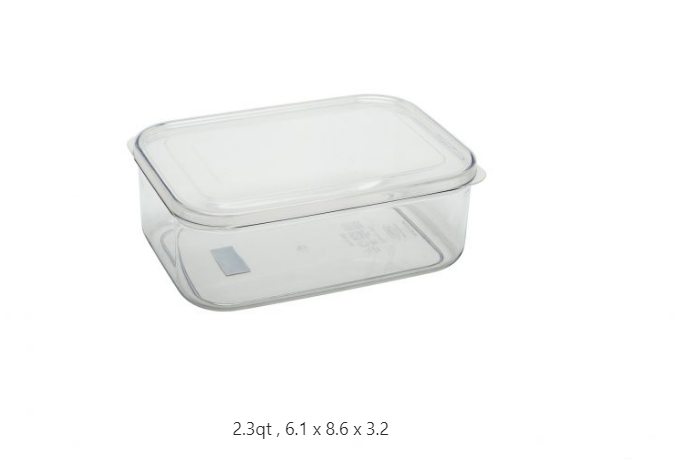 Lustroware  Micro Clear Food Boxes - waseeh.com