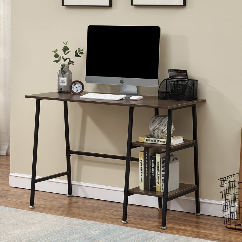 Aragon Home Office Workstation Writing Organizer Desk Table - waseeh.com