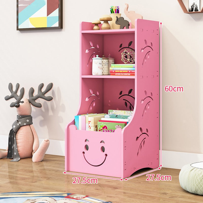 Childrens Bookcase Shelve Bedroom Organizer Storage Rack - waseeh.com