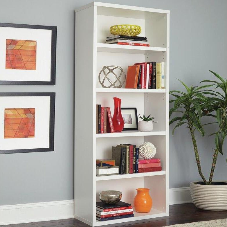 Carlotta Bookcase Storage Room Organizer Rack - waseeh.com