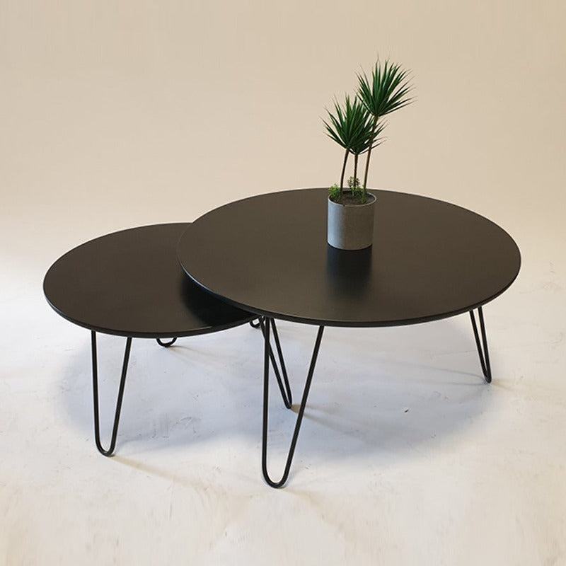 Tatami ways Contrasted Round Tables (Single) - waseeh.com