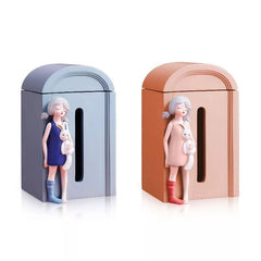 Waiting Girl Tissue Box - waseeh.com