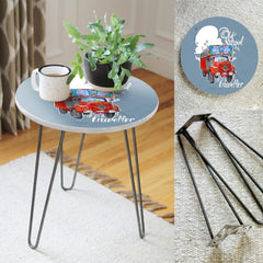 Jingle Truck Living Lounge Center Side Hairpin Table - waseeh.com