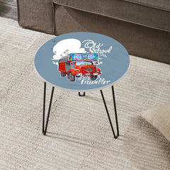 Jingle Truck Living Lounge Center Side Hairpin Table - waseeh.com