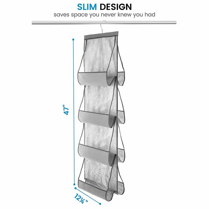 Hanging Purse Organizer (8 Compartments) - waseeh.com