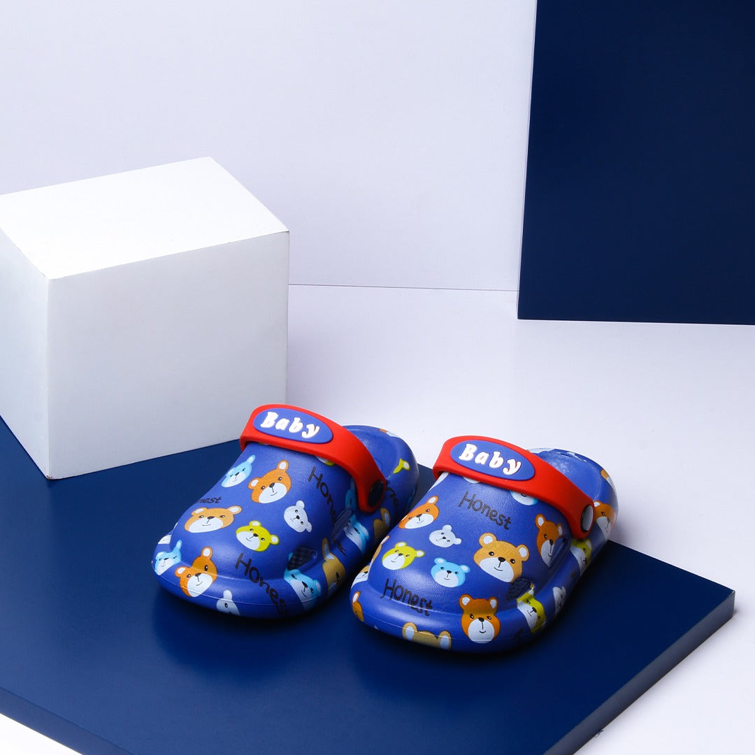 Jingle Mingle Baby Slippers (Blue) - waseeh.com