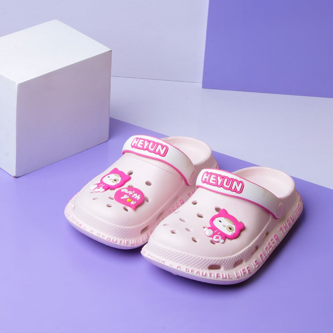 Heyun Kids Slippers (Pink) - waseeh.com