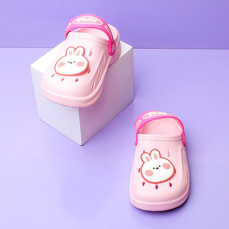 Bunny kids Slippers (Pink) - waseeh.com