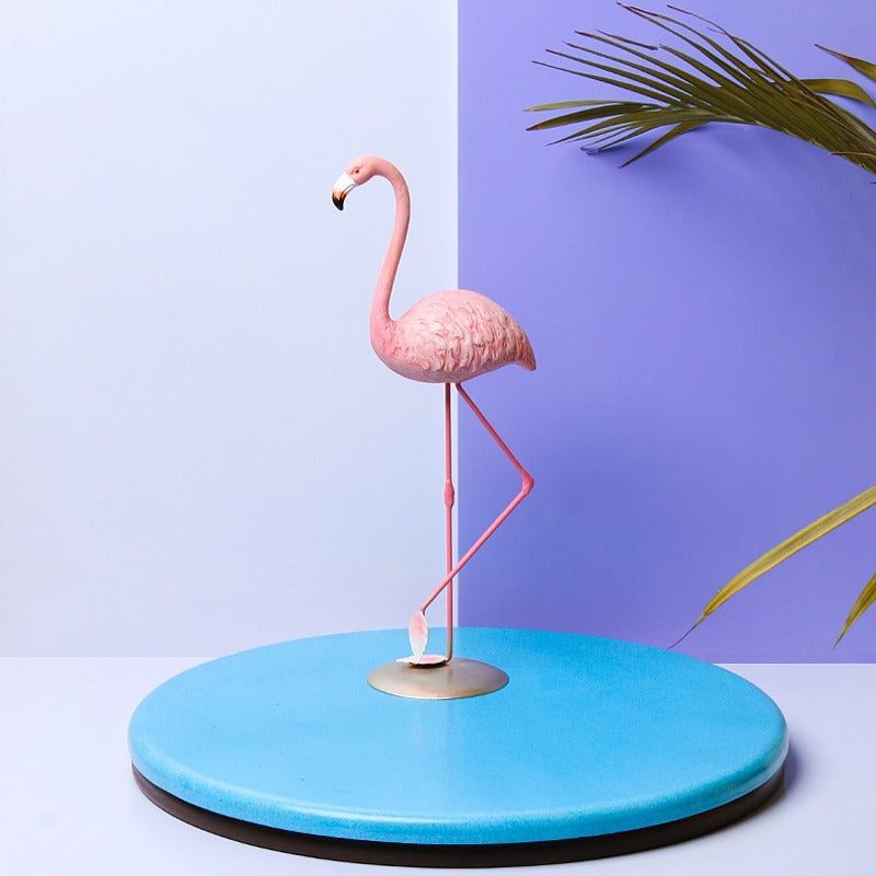 Flamingo One Leg Decor - waseeh.com