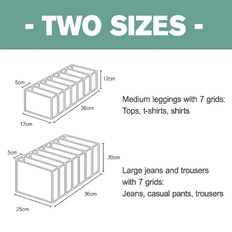 Clothes Storage Compartment Boxes - waseeh.com