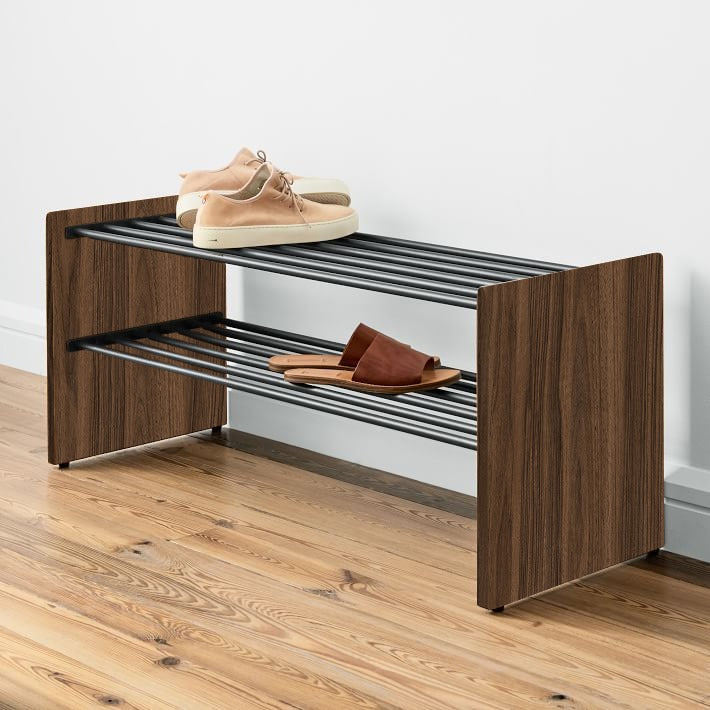 Burnt Anton Shoe Storage Organizer Rack - waseeh.com