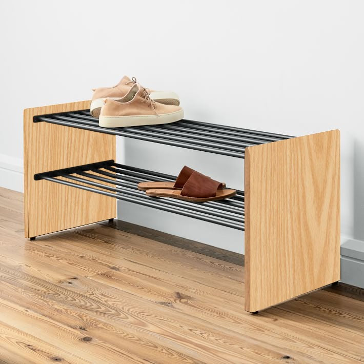 Burnt Anton Shoe Storage Organizer Rack - waseeh.com