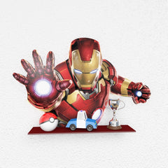 Ironman "In Suit" Marvel Kids Bedroom Floating Organizer Shelve - waseeh.com