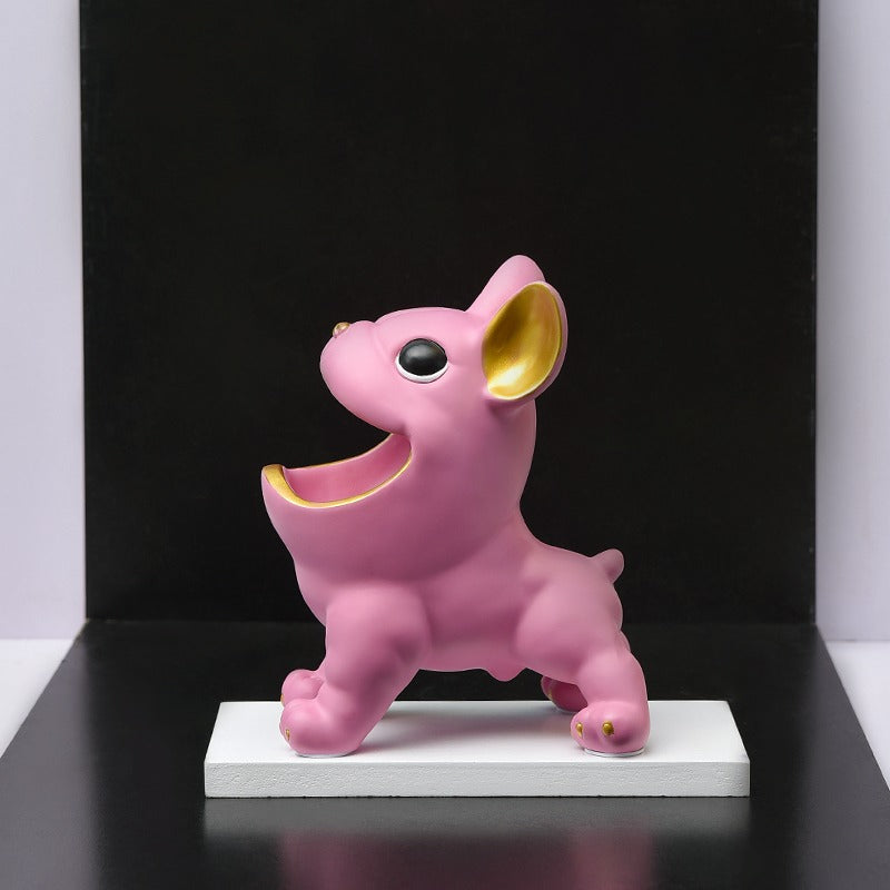 Bulldog Figurines Decor - waseeh.com