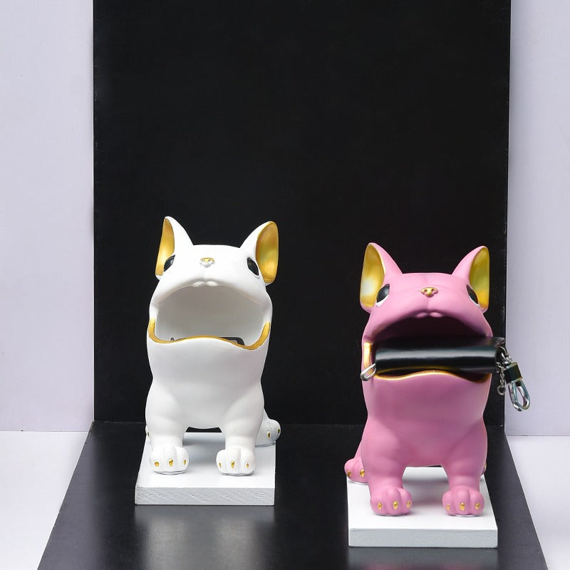 Bulldog Figurines Decor - waseeh.com