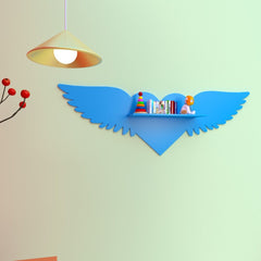 Flying Heart Girls Boys Bedroom Floating Organizer Shelve Decor - waseeh.com