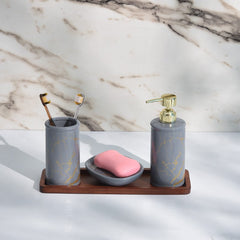 Marble Neets Bathroom Set - waseeh.com