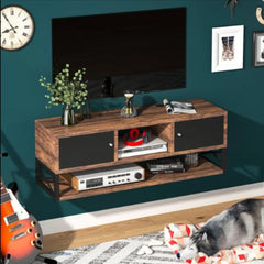 Malady Floating Lounge Bedroom TV Console Cabinet Shelve Stand Decor - waseeh.com