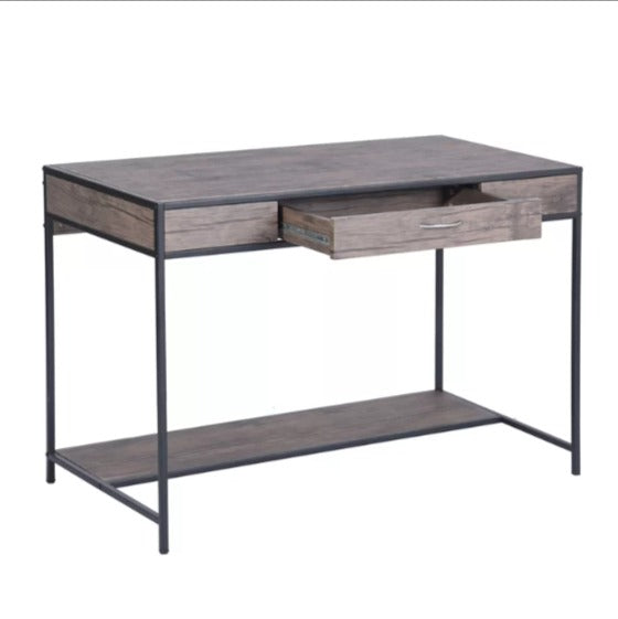 Healey Living Room Office Wide Organizer Writing Desk - waseeh.com