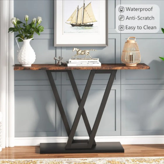 Kadenn Living Dining Room Console Table - waseeh.com