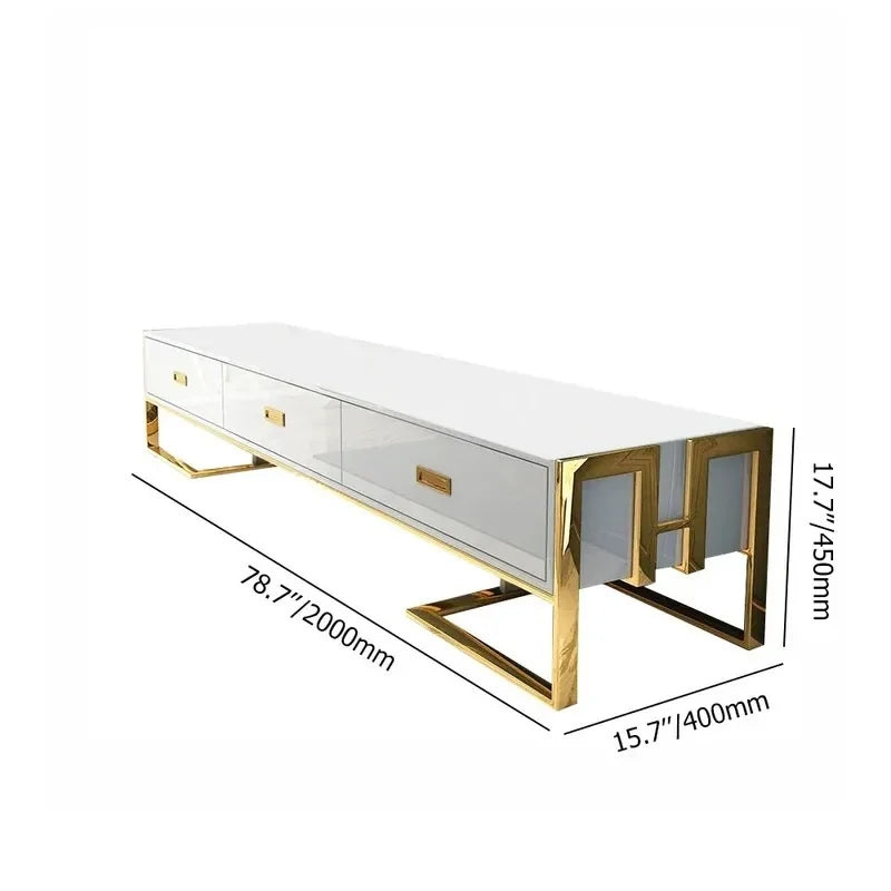 Inclination Rectangular Living Lounge Bedroom LED Wall Console Table