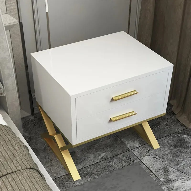 Nugatory Bedroom Lamp Organizer Drawer Side Table - waseeh.com