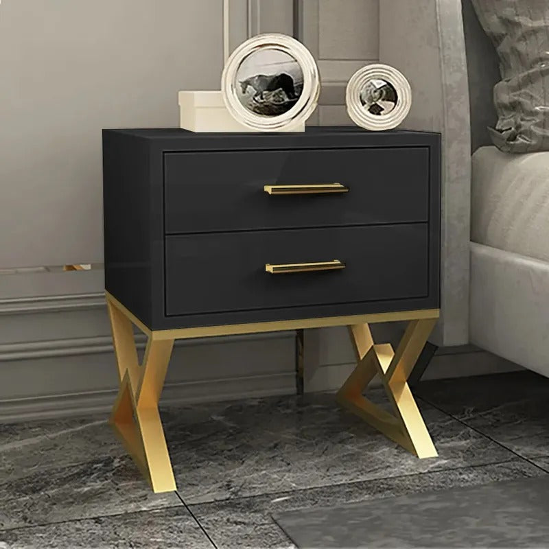 Nugatory Bedroom Lamp Organizer Drawer Side Table - waseeh.com