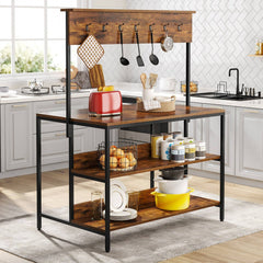 Brazen Kitchen Island Utensil Organizer Oven Storage Bakers Rack - waseeh.com