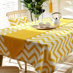 Fancy Printed Duck Cotton Table Cover