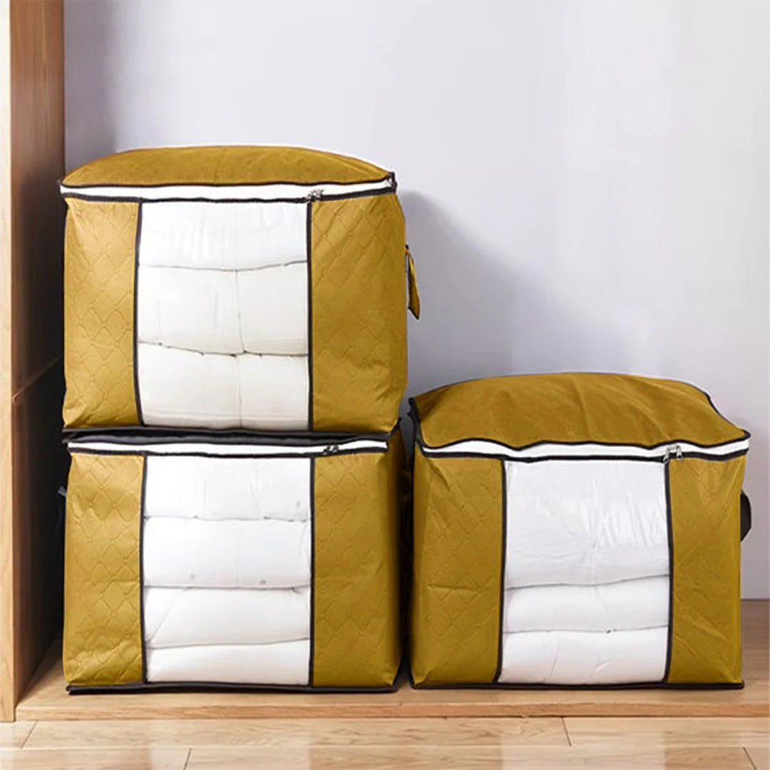 Foldy Foldable Storage Bags (Pack of 3)