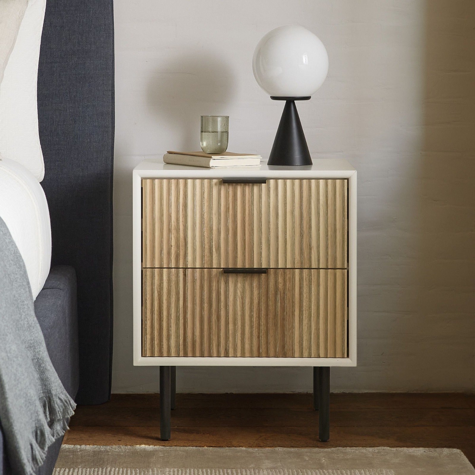 Quinn Bedroom Nightstand Side Table